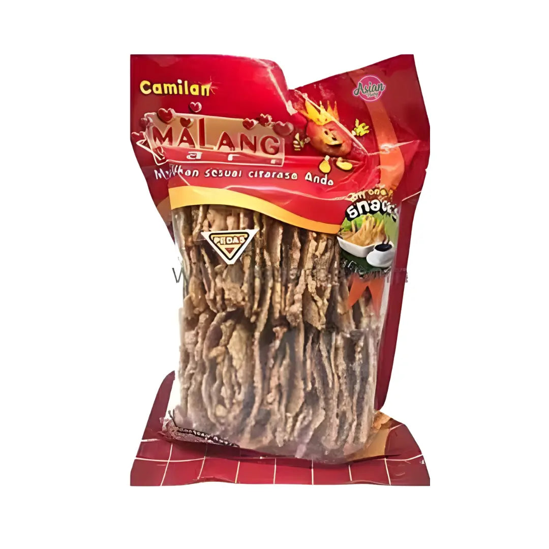 Malangsari Keripik Tempe Pedas (Soybean Crackers - Hot Spicy) 175g