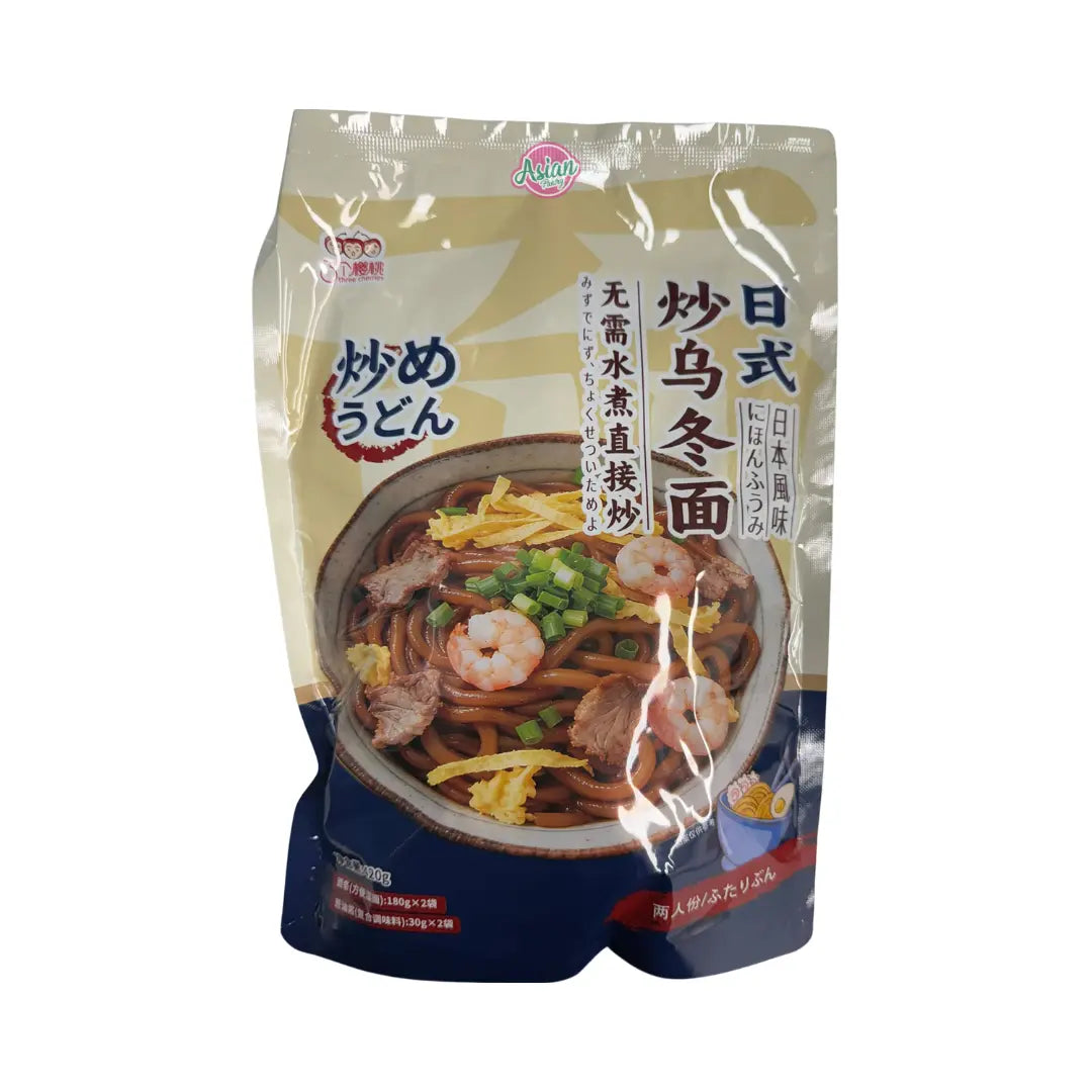 Jinxu Three Cherries Japanese-Style Stir-Fried Udon 420g (BBD: 05/02/2027)