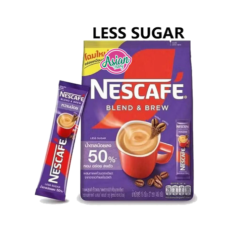 Nescafe 3in1 Less Sugar Instant Coffee 27 x 15g