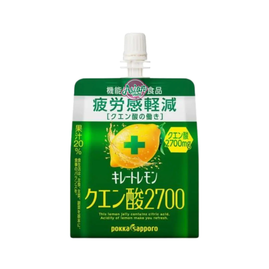 Pokka Chelate Lemon Citric Acid Jelly Drink 165g