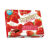 Meiji Strawberry Chocolate Box Blocks 120g