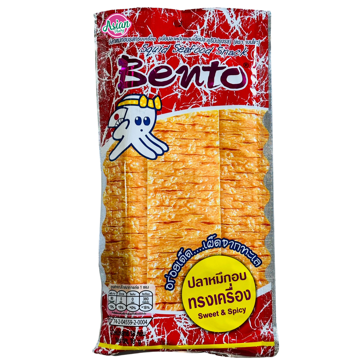 Bento Seafood Snack Sweet & Spicy (RED) 22g