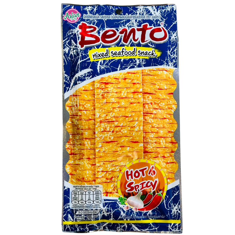 Bento Seafood Snack Hot & Spicy (BLUE) 20g