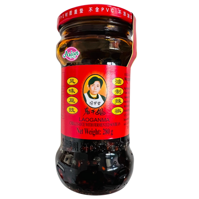 Laoganma Chilli Sauce with Fermented Soybean 280g