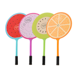 Asian Pantry Adorable Fruit Fan Shaped Ballpoint Pens 0.5mm Blue Pens
