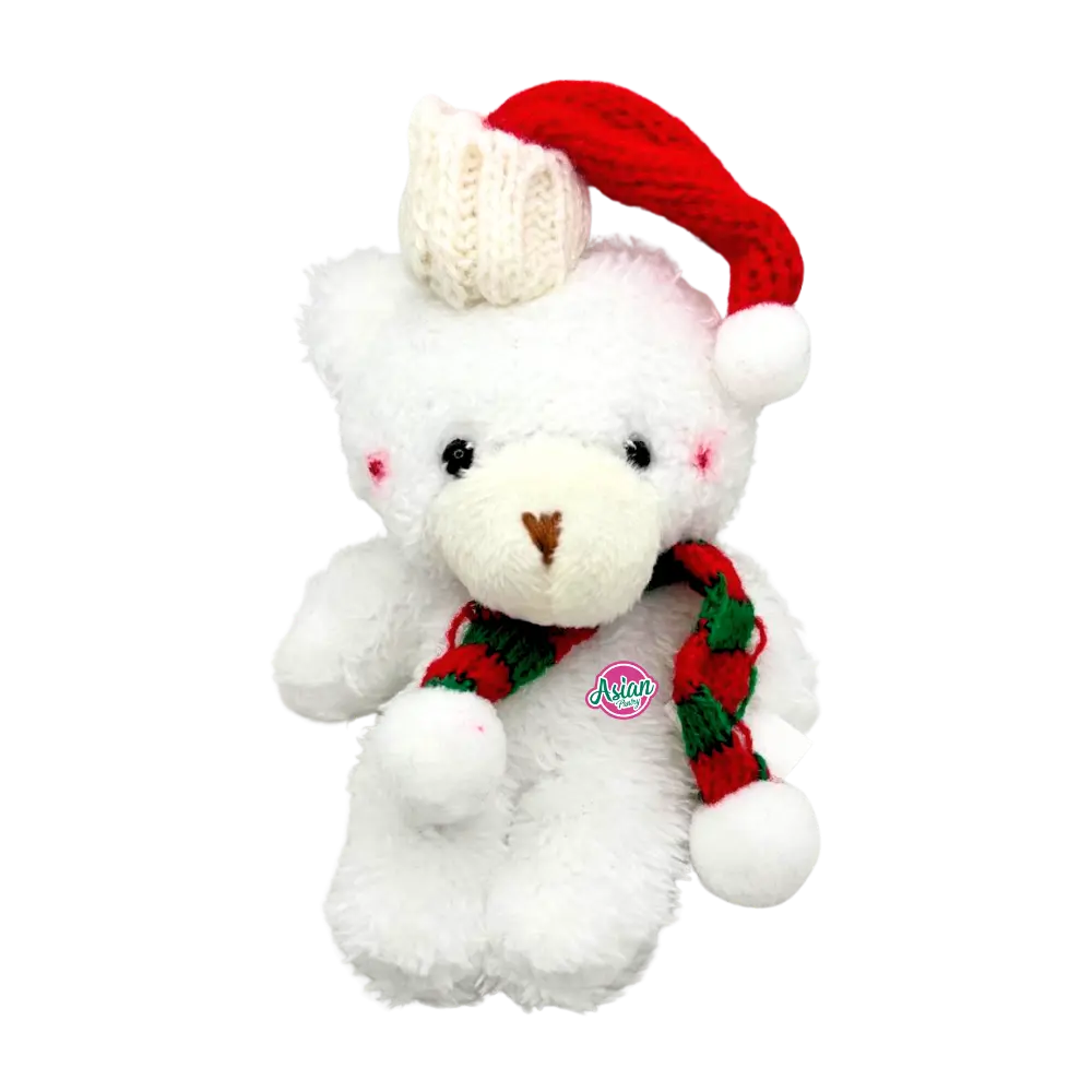 Asian Pantry Christmas Bear Plushie
