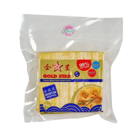 Golden Star Wonton Wrappers 500g
