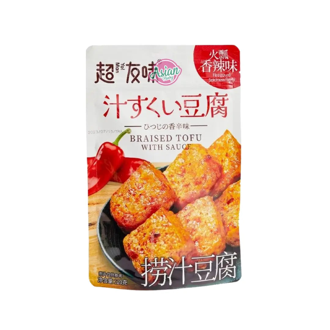 Yo! Man Braised Tofu with Sauce (Spicy Flavour) 120g