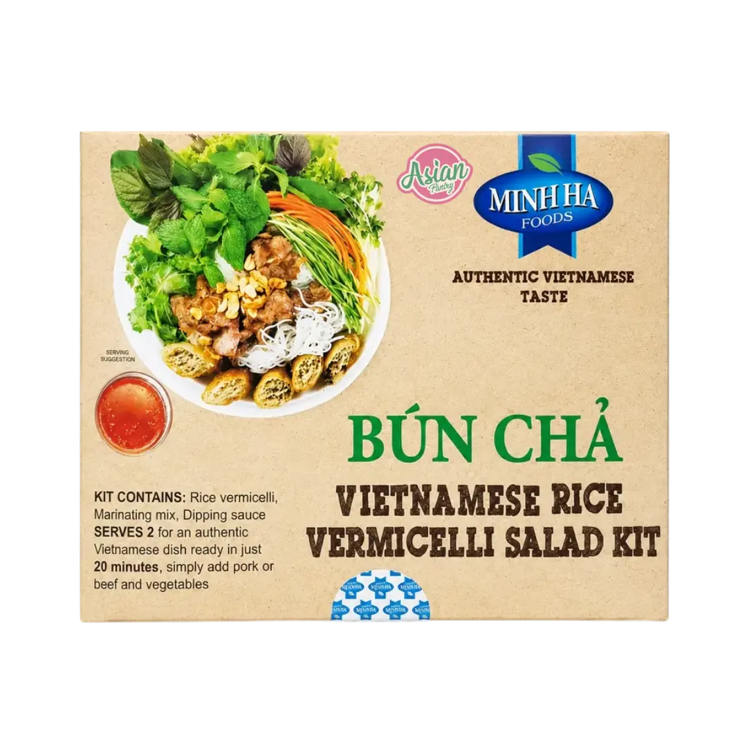 Minh Ha Vietnamese Rice Vermicelli Salad Kit-Bun Cha 190g