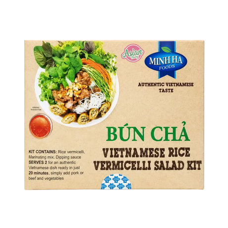 Minh Ha Vietnamese Rice Vermicelli Salad Kit-Bun Cha 190g