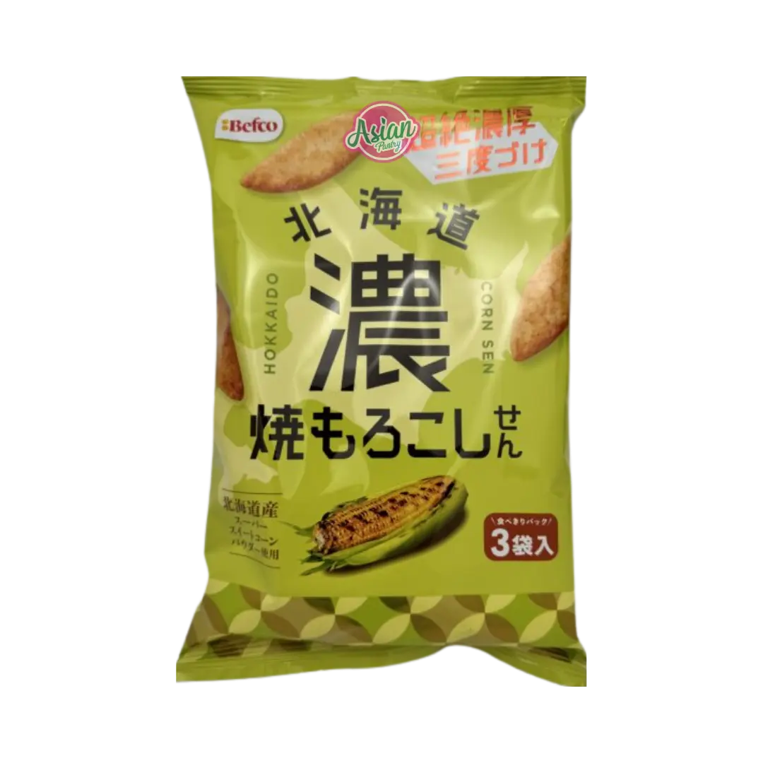 Befco Hokkaido Thick-Baked Corn Rice Crackers 51g