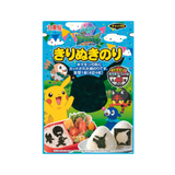 Marumiya Pokémon Cut-Out Nori 3g (4 Sheets)