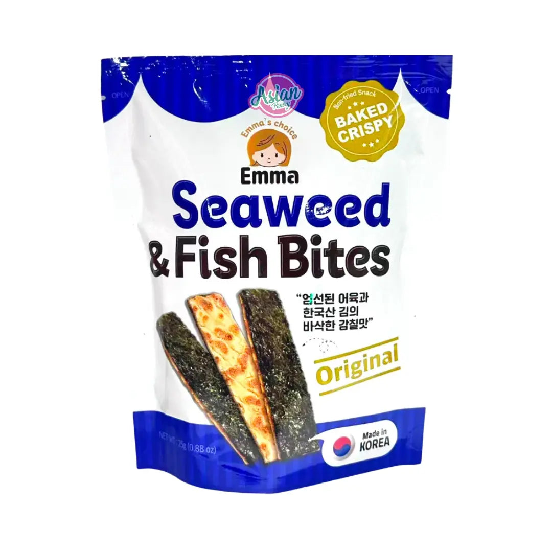 Emma Seaweed & Fish Bites Oven-baked Original 25g