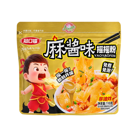Guankoufu Shake Shake Rice Noodles Sesame Flavour 110g
