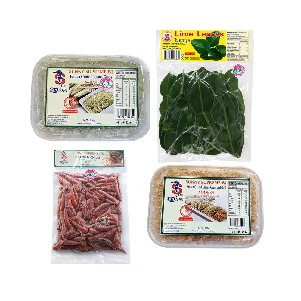 Frozen Thai Herb Starter Pack – 4 Pack 🌿🌶️