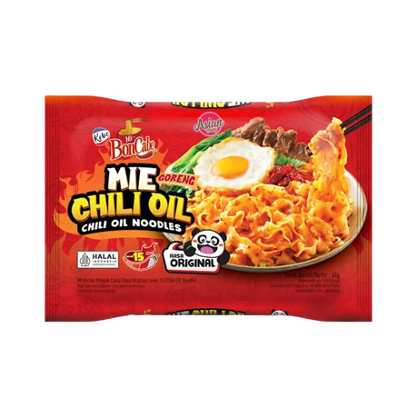 BonCabe Mie Chilli Oil Noodles 60g