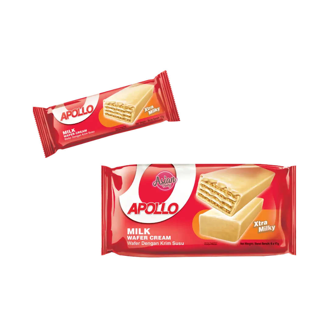 Apollo Milk Wafer Cream 17g x 6