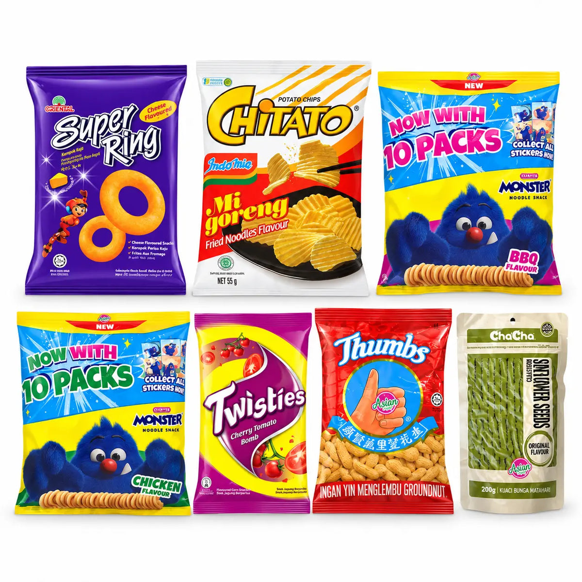 Limited Edition Crunch Monster Snack Bundle 🎃