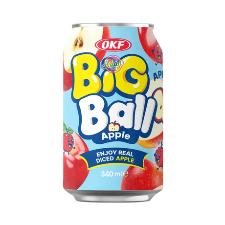 OKF Big Ball Apple Drink 340ml