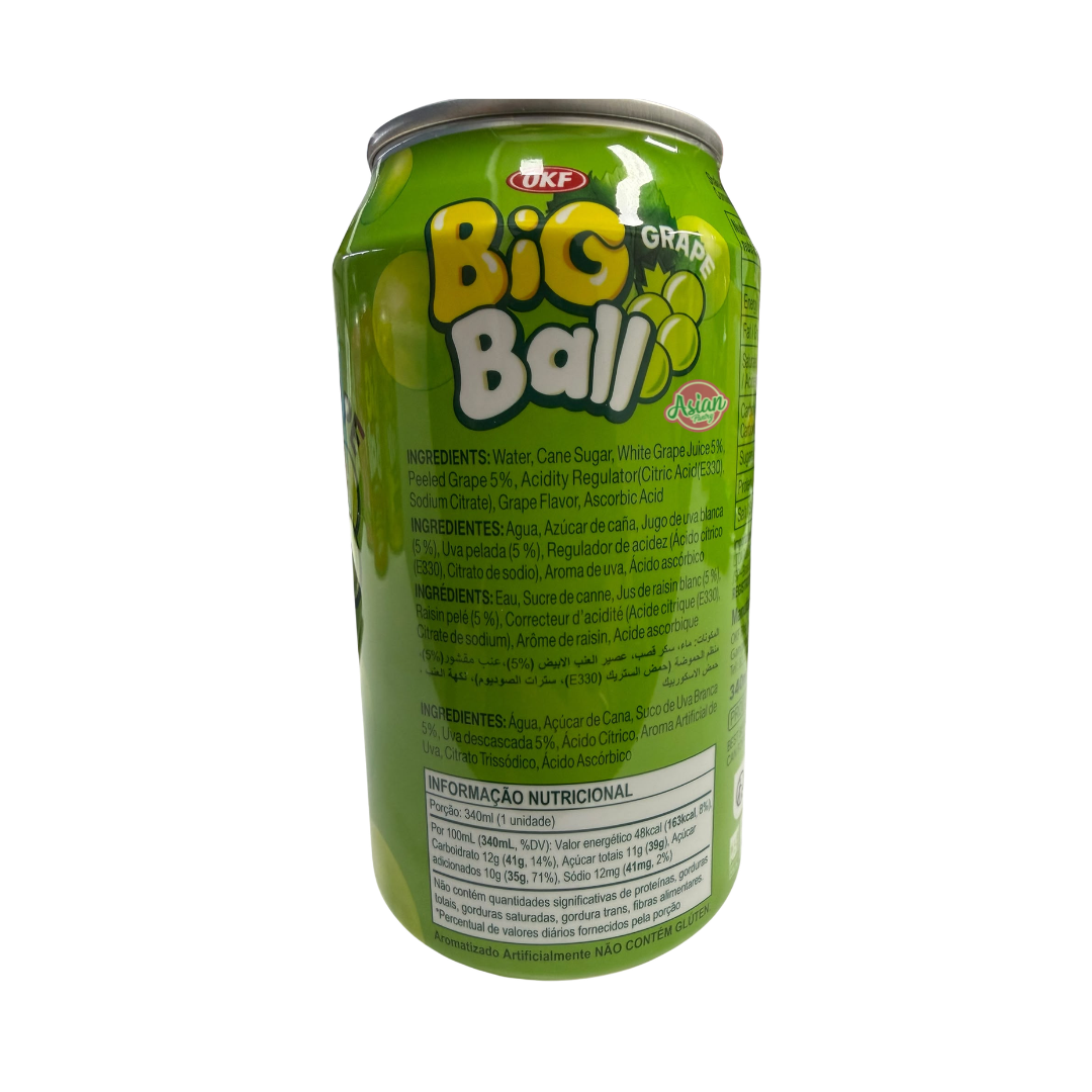 OKF Big Ball Grape Drink 340ml