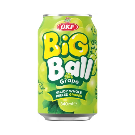 OKF Big Ball Grape Drink 340ml