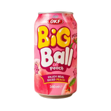 OKF Big Ball Peach Drink 340ml