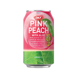 OKF Peach Drink with Aloe Vera 340ml