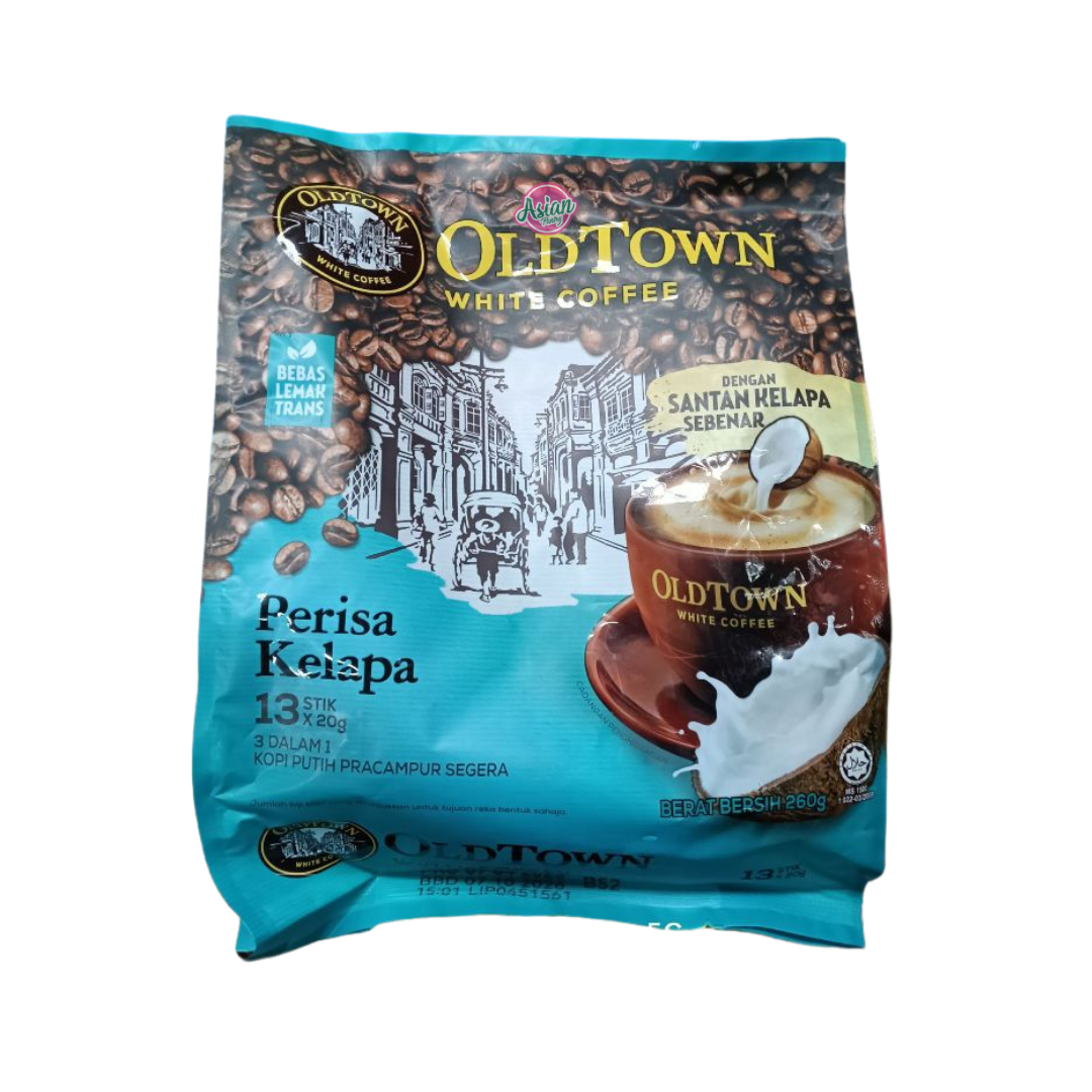 Old Town White Coffee Coconut Flavoured/Perisa Kelapa 260g