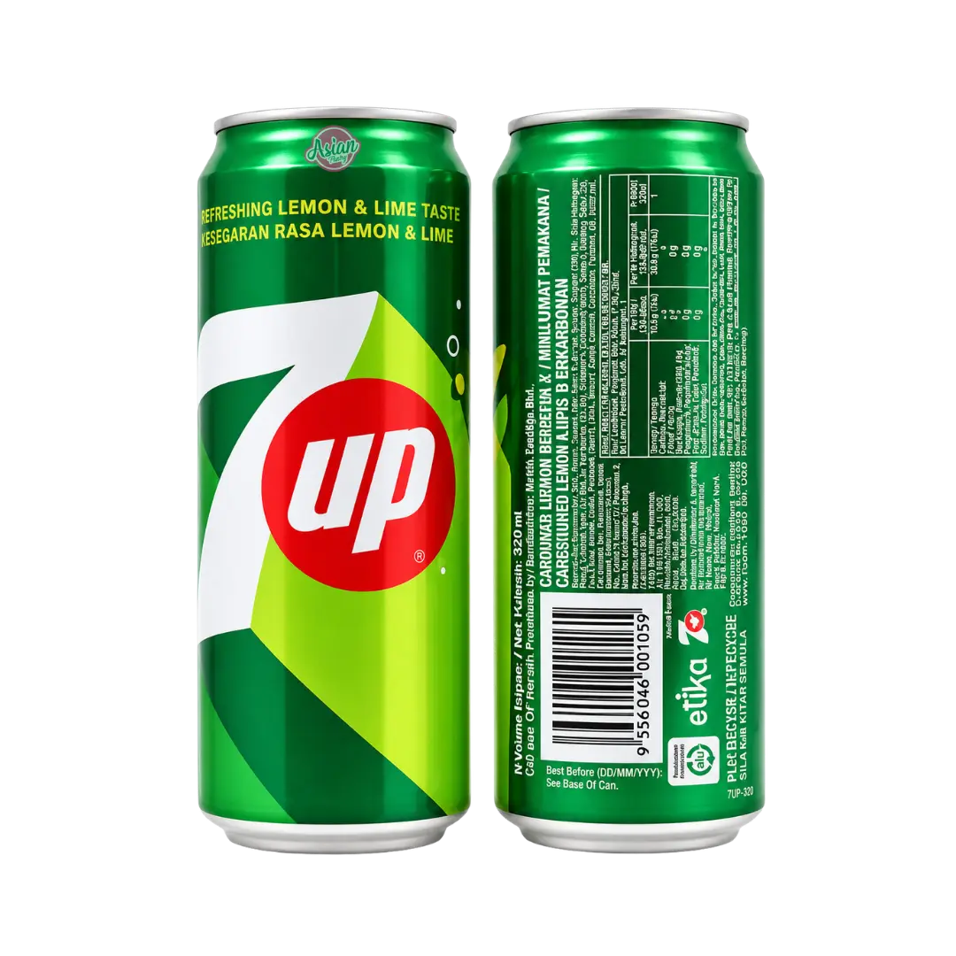 7UP Lemon & Lime Flavoured Drink 320ml