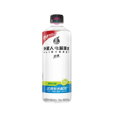Genki Forest Alienergy Lime Electrolyte Water 600ml