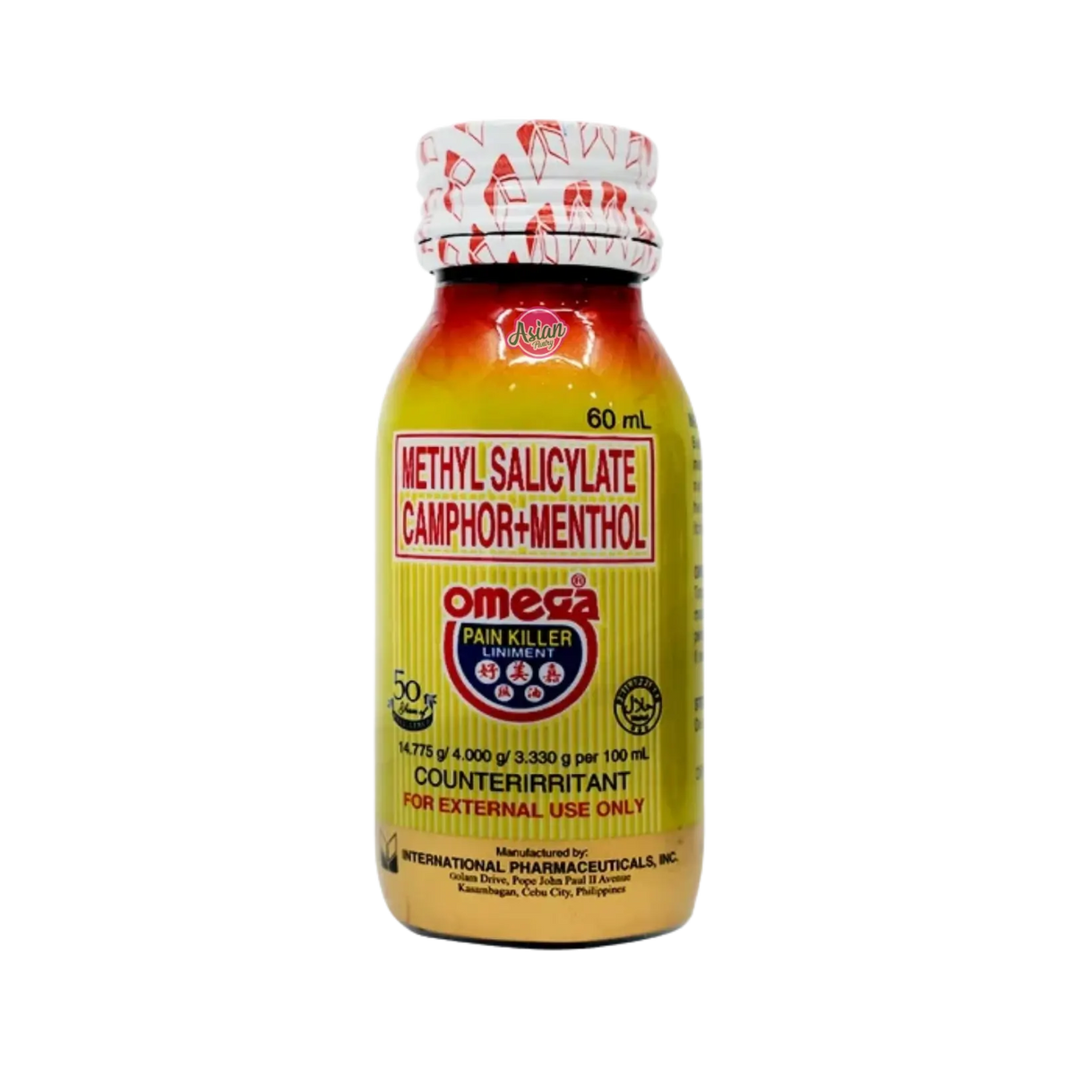 Omega Pain Killer Liniment 60ml