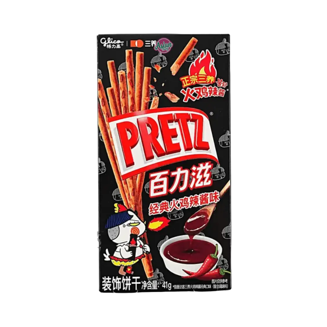Glico Pretz Classic Buldak Hot Sauce Flavour Biscuit Sticks 41g