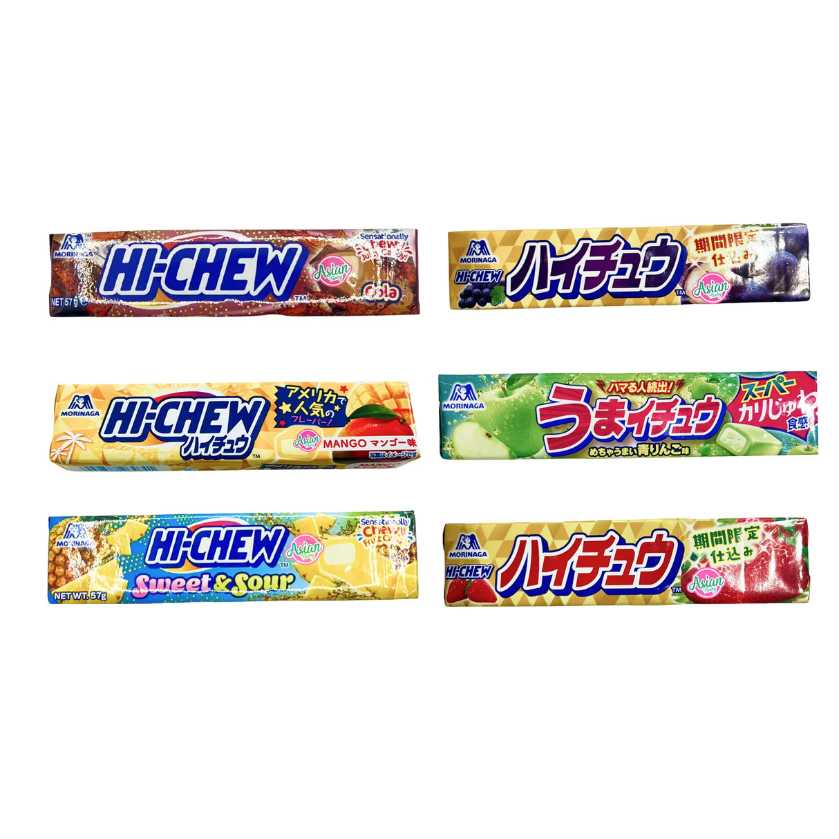 Morinaga Hi-Chew Candy Variety Bundle