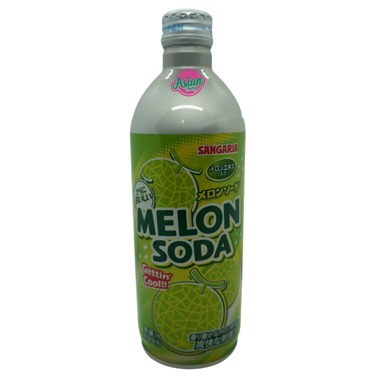 Sangaria Melon Soda 500ml Front