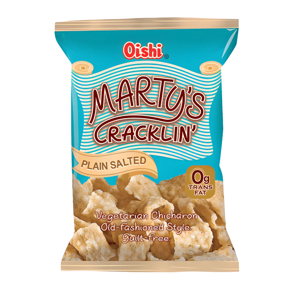 Oishi Marty's Crackling Plain Salted Flavour 90g