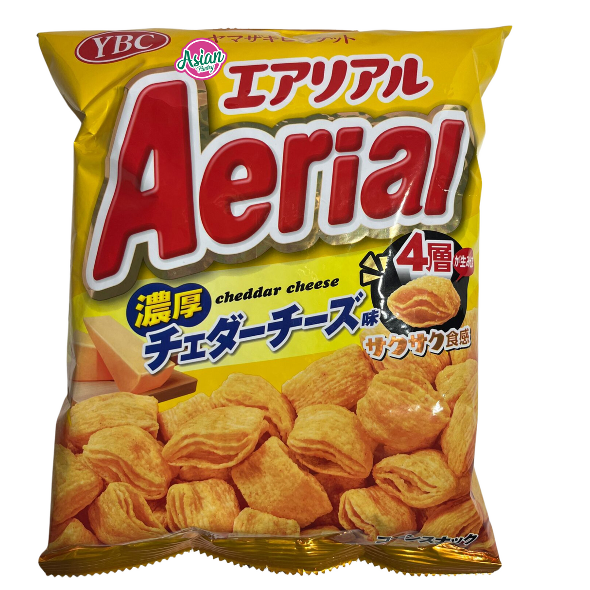 Snek Keju Cheddar Kaya Jagung Aerial YBC 70g
