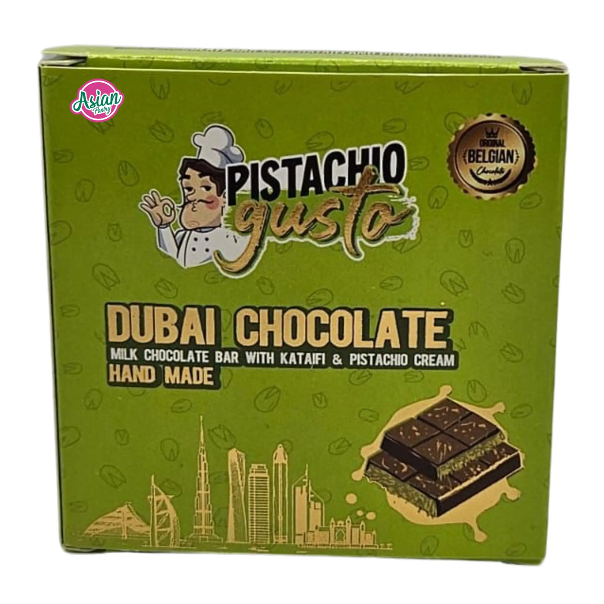 ByGusto Milk Dubai Chocolate 100g