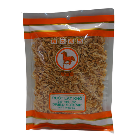 Horse Brand Dried Shrimp Skin 70g Front