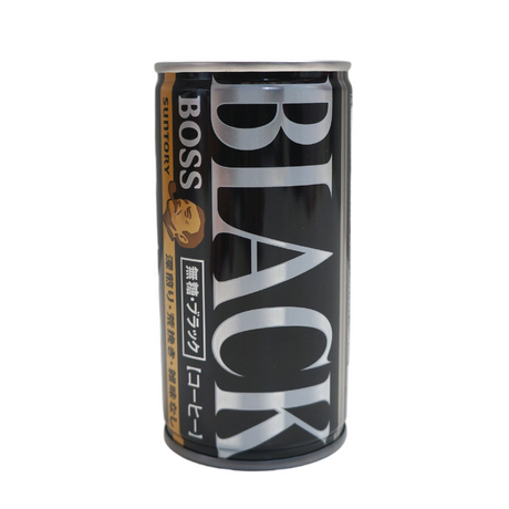 Suntory BOSS Sugar Free Black Coffee 185ml Front