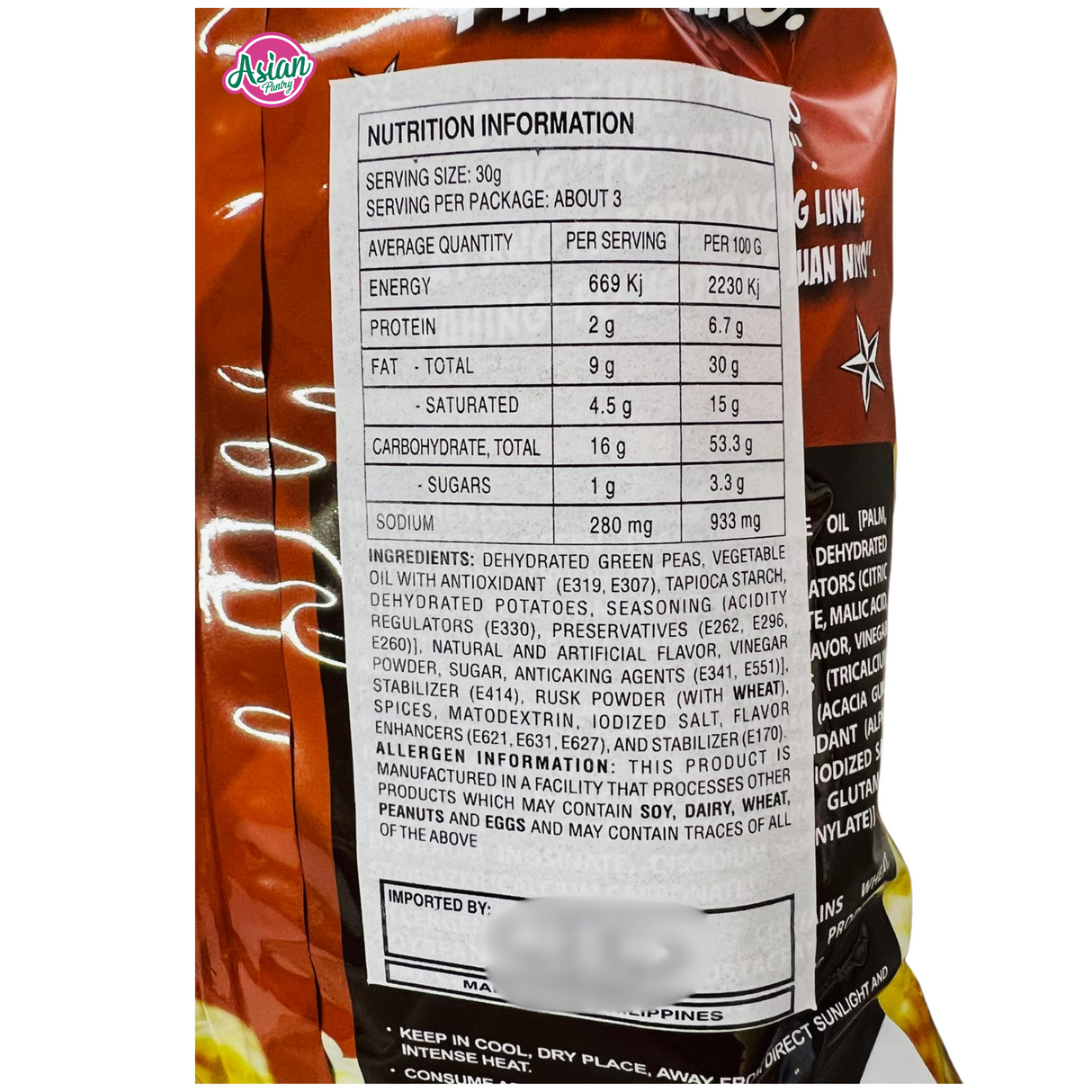 Jack&amp;Jill Mang Juan Chicharron 90g