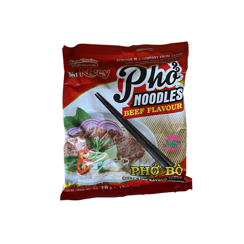 Oh Ricey Pho Beef Flavour 70g