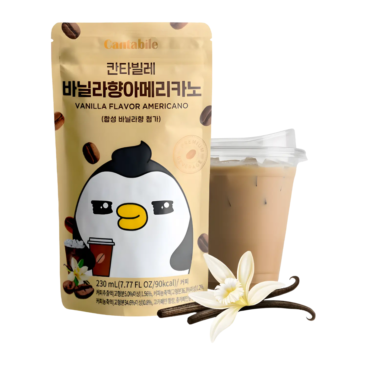 Cantabile Vanilla Flavour Americano Ade 230ml