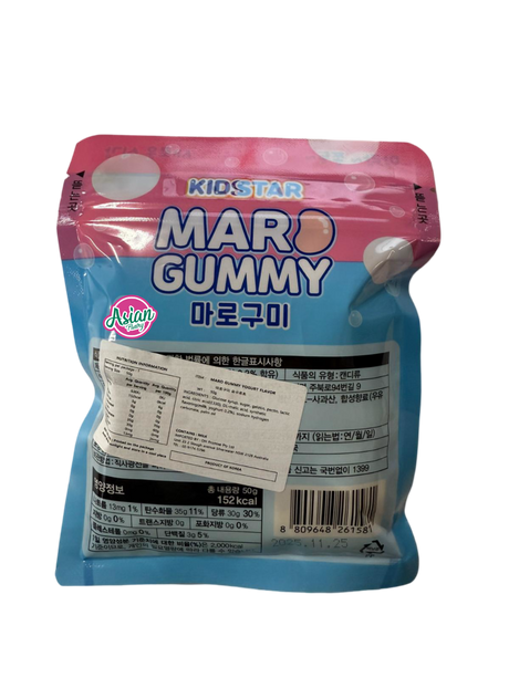 Kidstar Maro Gummy Yoghurt Flavour 50g