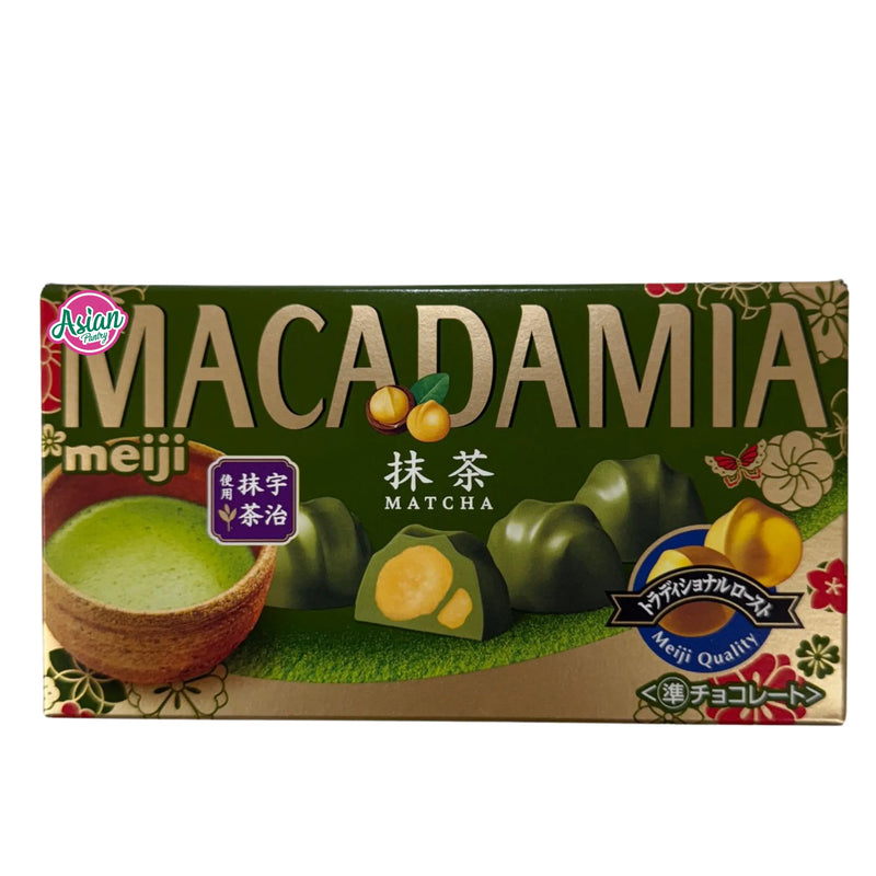 Meiji Macadamia Chocolate Matcha 9pcs 63g