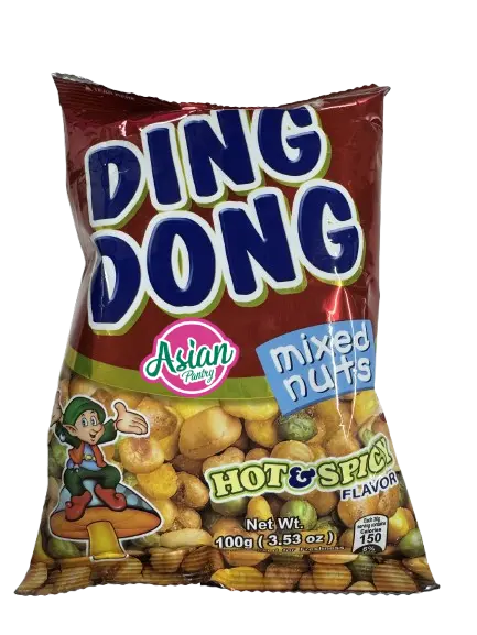 Ding Dong Mixed Nuts Hot & Spicy Flavour 100g