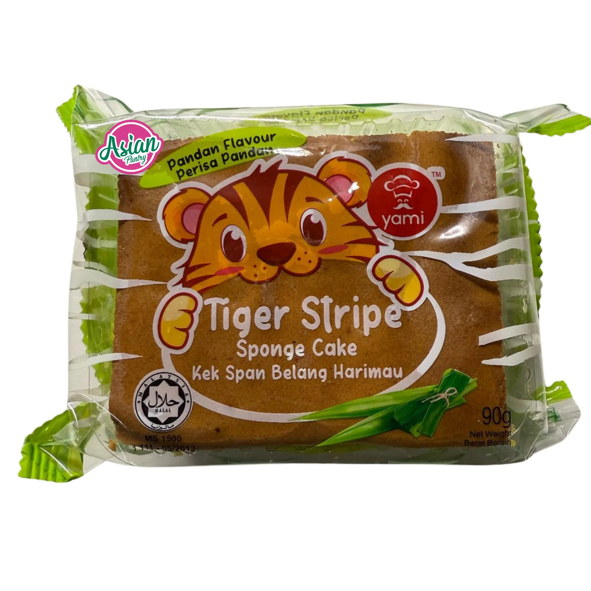 Kek Span Yami dengan Pandan Belang Harimau 90g