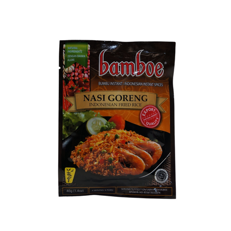 Bamboe Nasi Goreng Seasoning Powder 40g Front