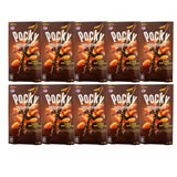 Glico Pocky Dark Chocolate Almond Kacang Hancur 25g