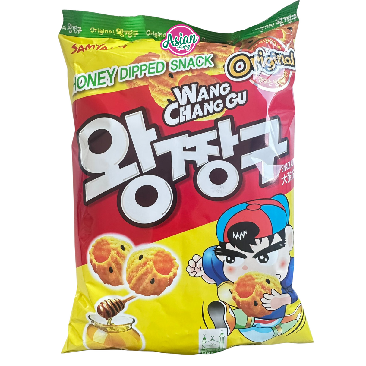 Samyang Honey Dipped Snack Wang Chang Gu Original 275g