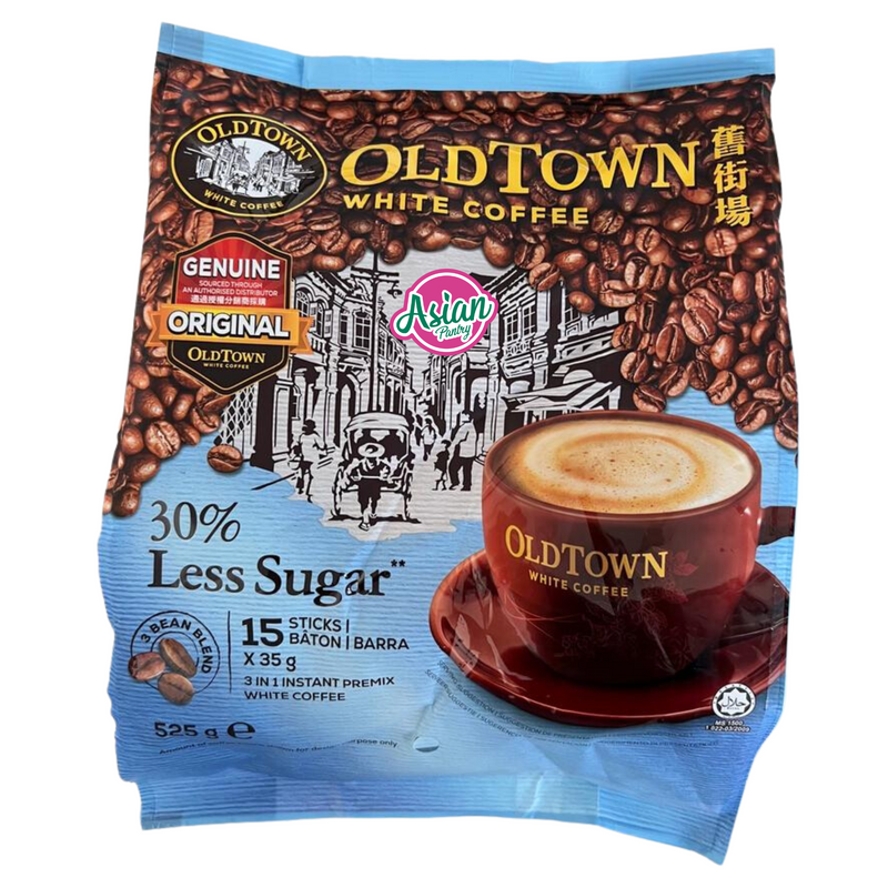Old Town White Coffee Less Sugar Original 525g